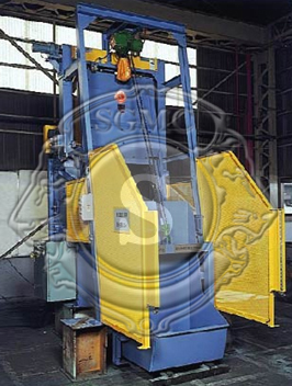 SRT Series Rubber Belt Tumble Type Shot Blasting Machine