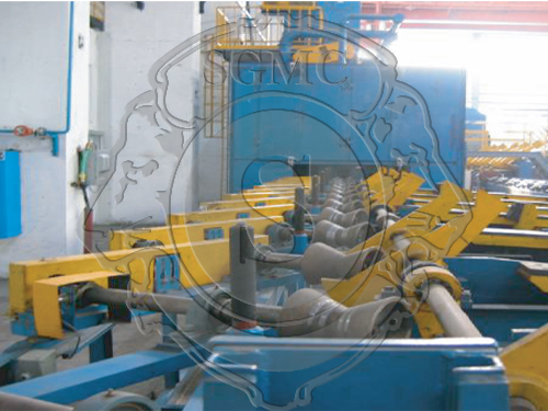 QB Series Shot Blasting Machine For Bar And Tube