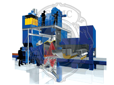 Q69系列钢板通过式抛丸清理机